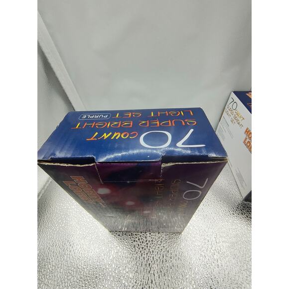 Hobby Lobby 70ct Purple Halloween String Lights Indoor/Outdoor 2016 - Picture 3 of 8